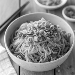 Burnt Garlic Noodles.