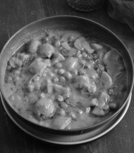 Mushroom Matar Masala