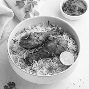 Chicken Tangdi Biryani