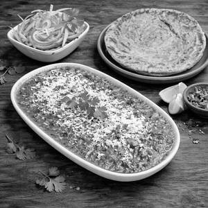 Lachha Paratha + Veg Tadka+ Salad
