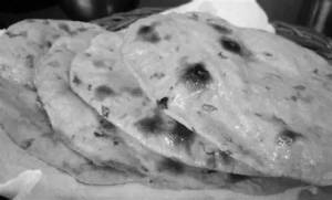 Tawa roti butter