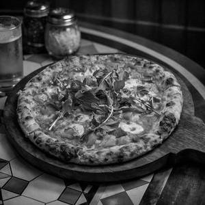 Ricola & Sweet Pepper With Truffle Oil Pizza