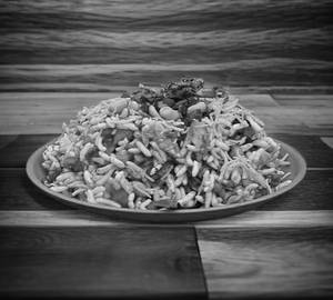 Puff rice bhel