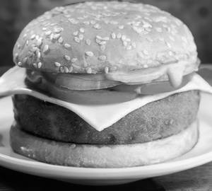 Veg tikki burger