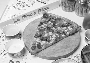 Korean Veg Pizza (personal Giant Slice (22.5 Cm))