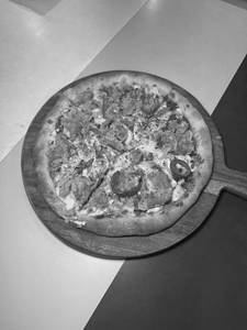 Supreme Fried Chicken Pizza