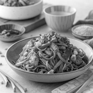 Triple Schezwan Noodles