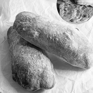 Ciabatta Bread 350 Gram