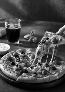 Hot chicken Pizza