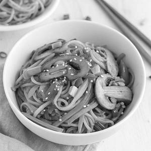 Mushroom Noodles