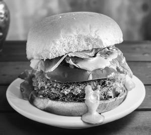 Veg cheese burger