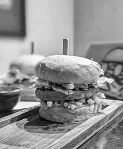 Super Twin Chicken Burger
