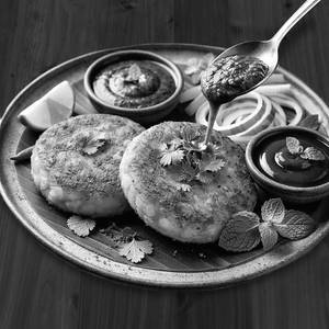 Plain Aloo Tikkiya [2 Pieces]