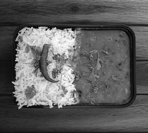 Dal + rice