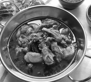 Andhra style chicken curry