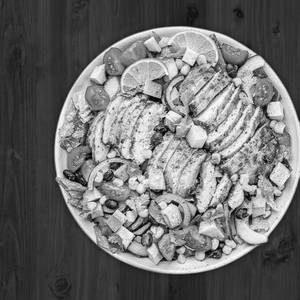 Boiled egg (2)+ Grilled chicken (150gm)