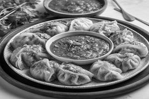 Chicken BBQ Momos