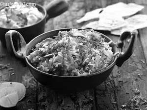 Half  Dum Chicken Biriyani