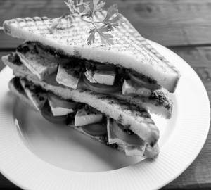 Paneer grilled sandwich  [sandwich and burger]
