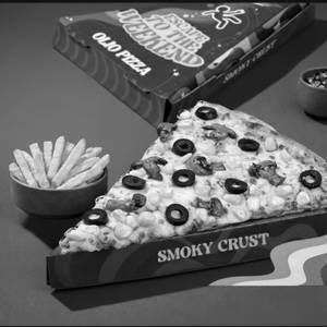 Giant Pizza Slice + Fries Meal Combo