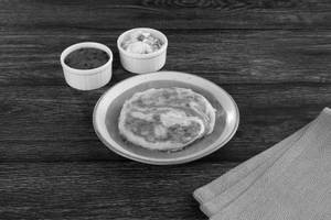 1 Bun Paratha With Salna