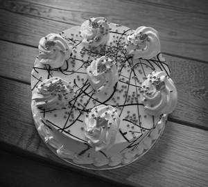 Choco vanilla cake [450 grams] 