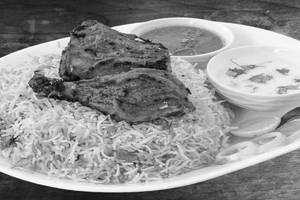 Tandoori Chicken Biryani