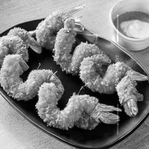Golden Fried Prawns