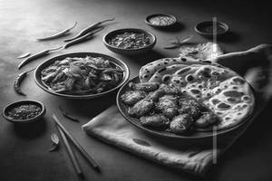 Alu Paratha [2pcs] +Chilly Chicken [4pcs]