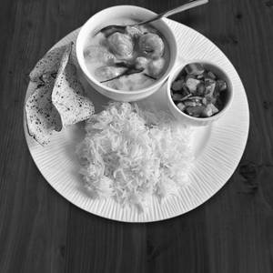 Kadhi Chawal