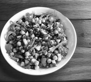 High protein chana chat