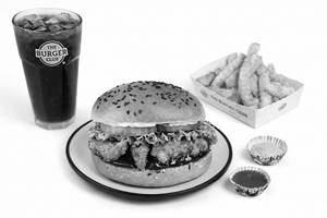 Grilled Chicken Club Burger Meal