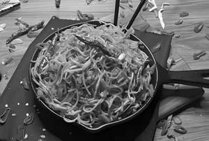 Veg Chilly Garlic Chowmein