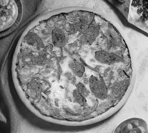 Seekh Kebab Pizza