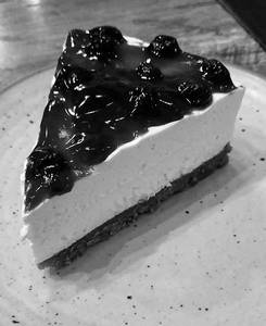 Blueberry Cheesecake Slice