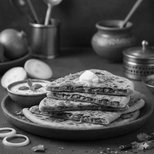 Pyaz Paratha  