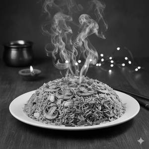 Mushroom fried rice