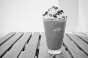 Cold Coffee With Choco Chip Ice Cream