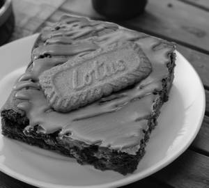 Biscoff brownie