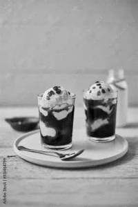 Cold Coffee With Vanilla Ice Cream