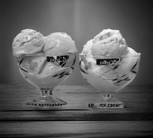 Butter Scotch & Strawberry Ice cream