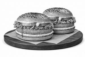 2 Veg Club Burger