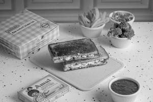 Cucumber Paneer Sandwich