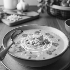 Sweet corn soup