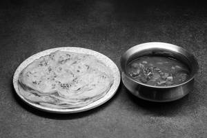 Chilli Chicken With 3 Kerala Parotta