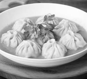 Chicken jhol momo