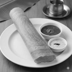 Roast plain dosa