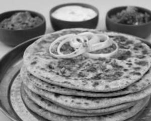 1  onion paratha