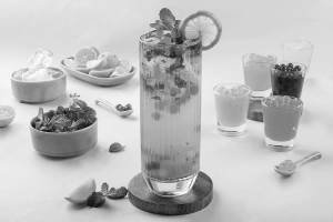 Peach Bubble Iced Tea