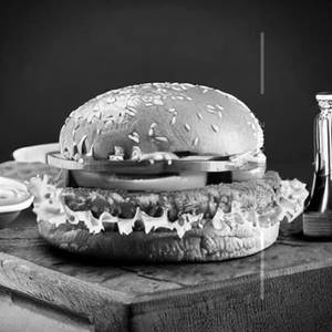 Veg Continental Burger